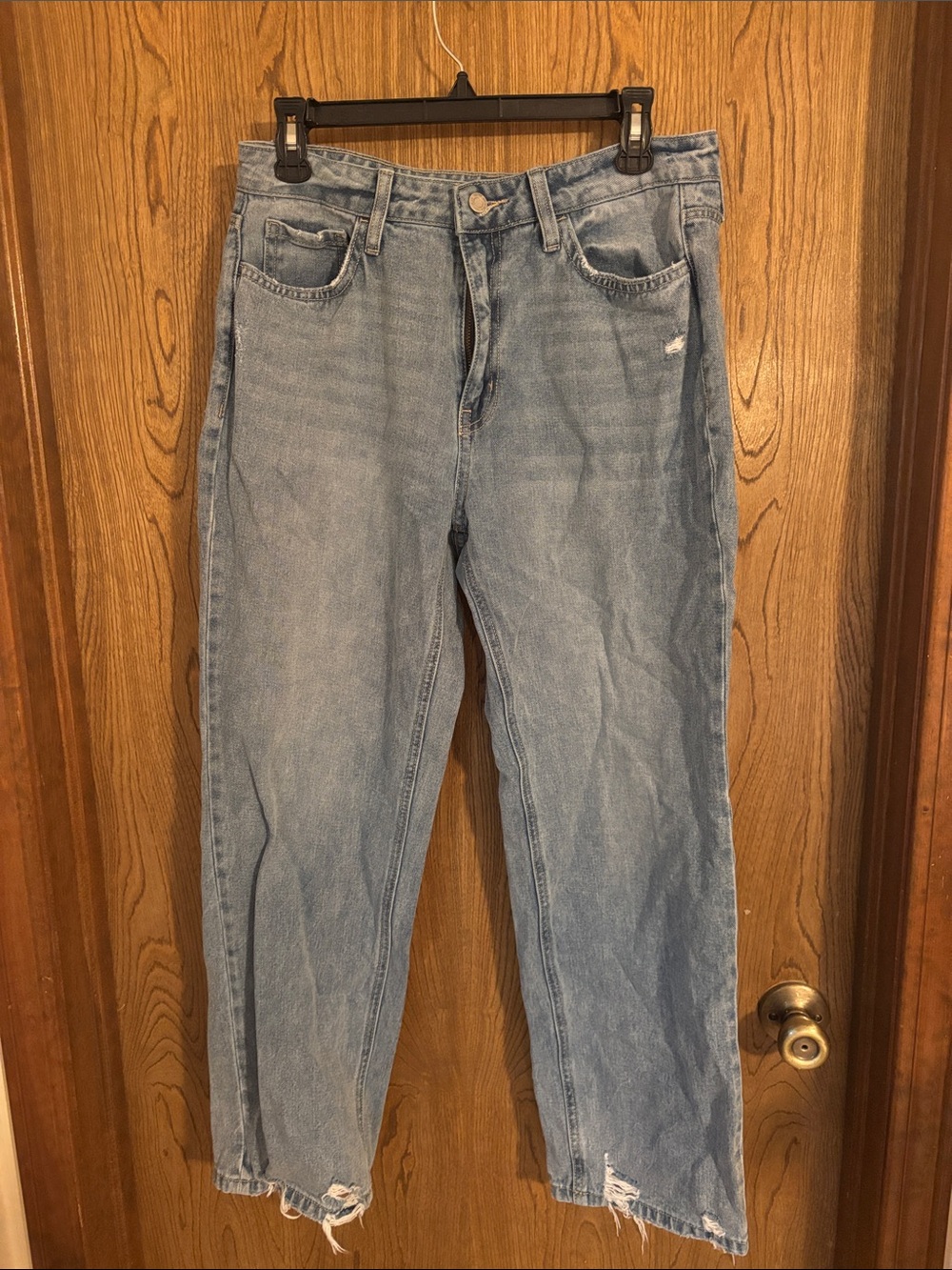 Classic Light Blue Women's Straight Leg Jeans